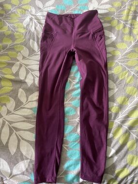 Girls' Plum Active Leggings - Comfortable Everyday Bottoms